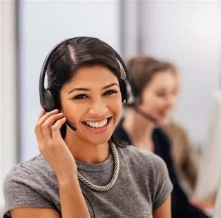 Tritek Cloud support team member on a headset